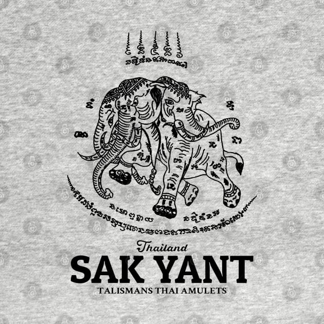 Sak Yant Muay Thai by KewaleeTee